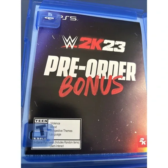WWE 2K23 Video Game- Sony PlayStation 5 PS5 Wrestling - Picture 4 of 7